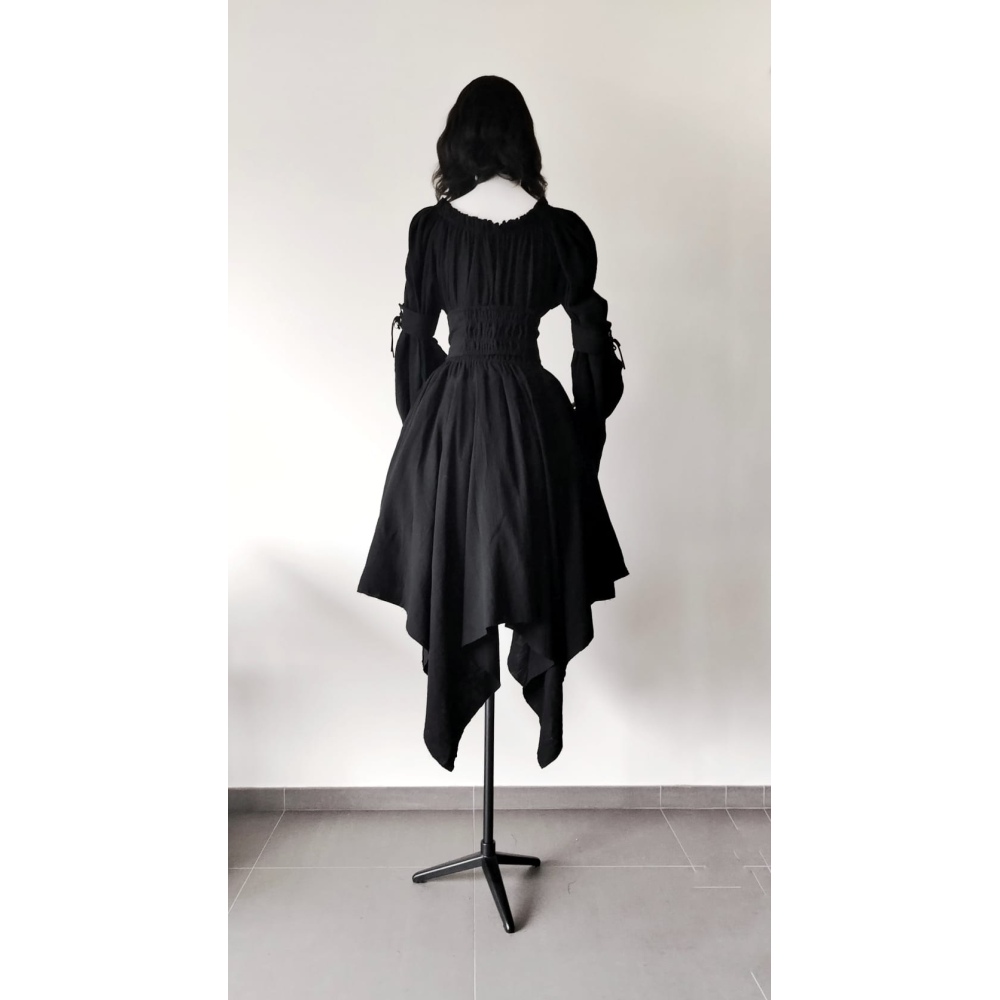 Battycat - Witch Long dress - Black
